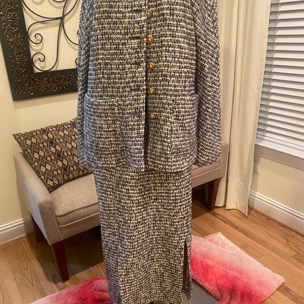 St. John Tweed Knit Jacket